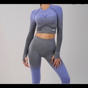 GYMSHARK CROPPED long sleeve